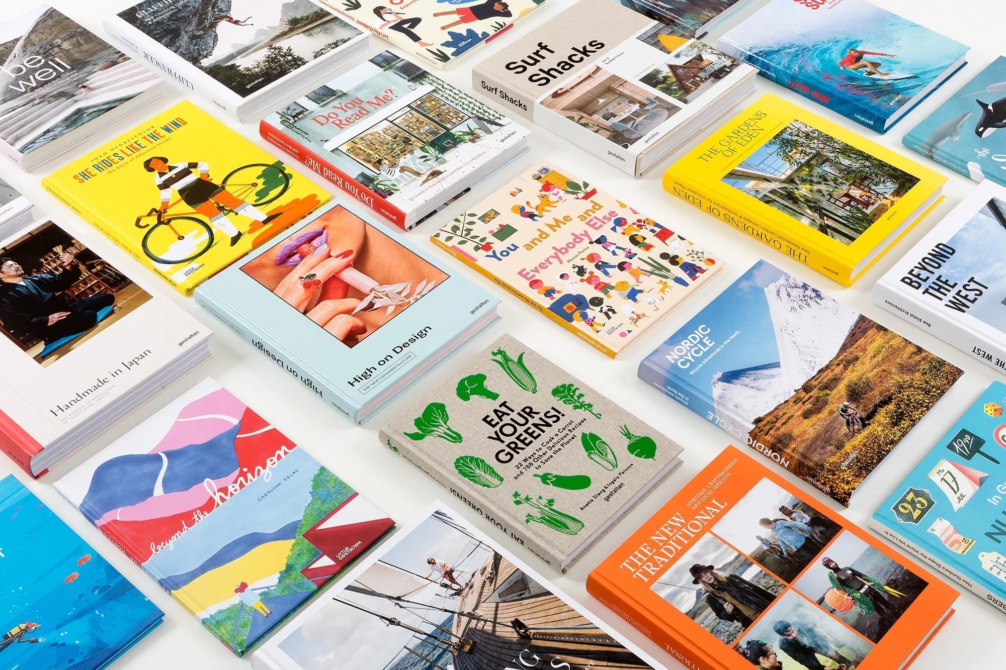 Gestalten: Bücher voller Inspiration in jedem Kapitel